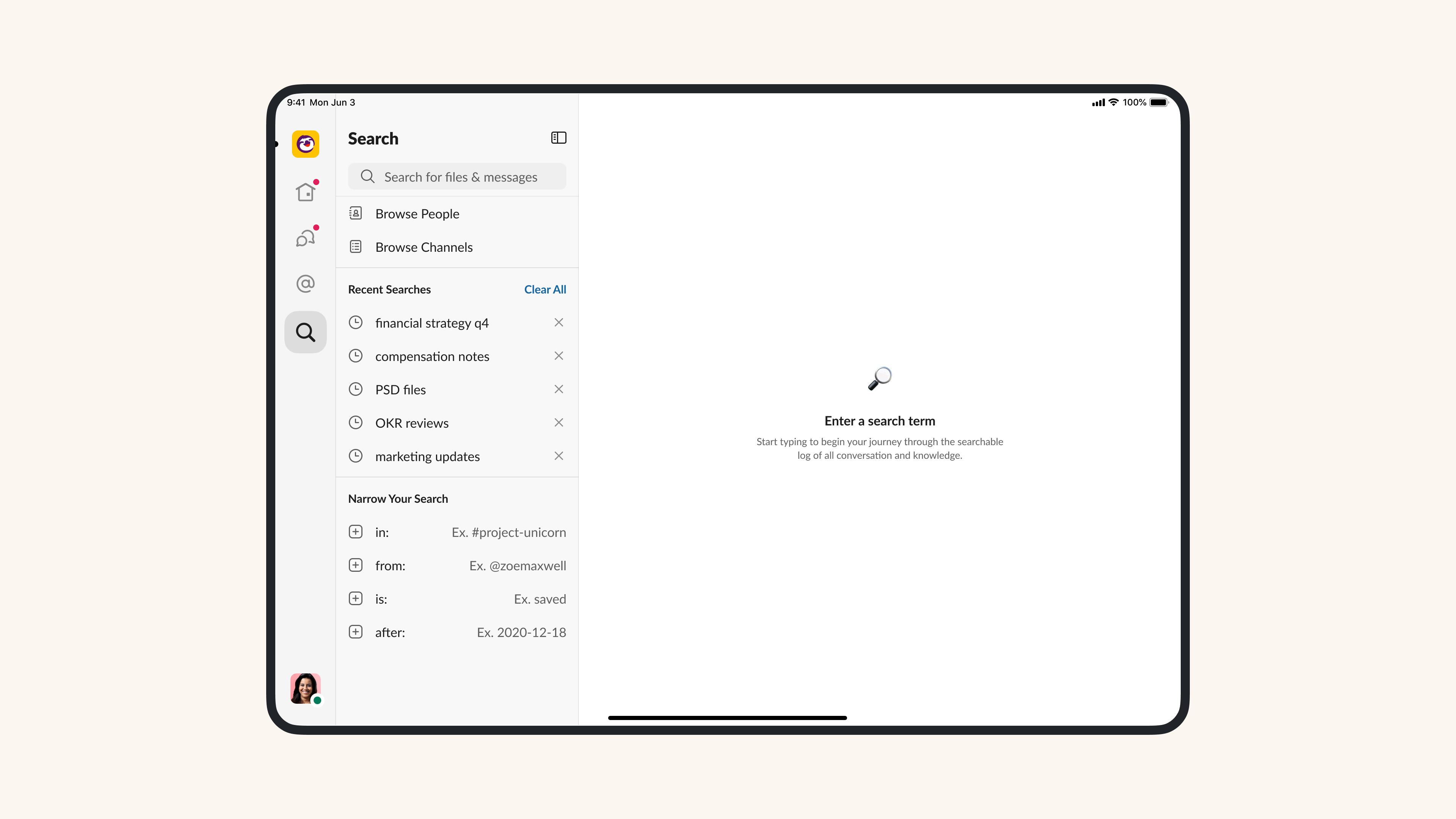 Redesigned Search