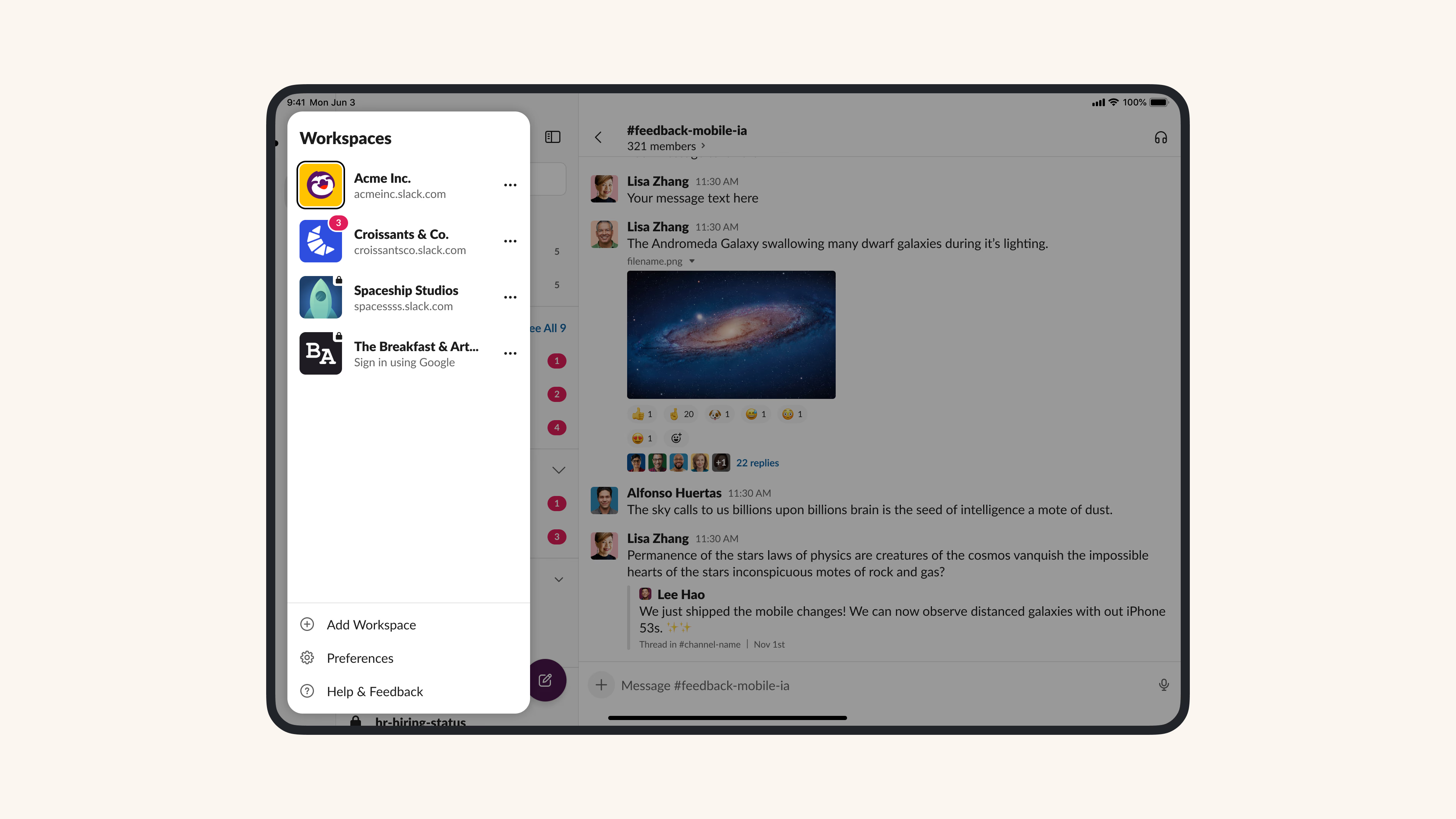 Final Workspace Switcher