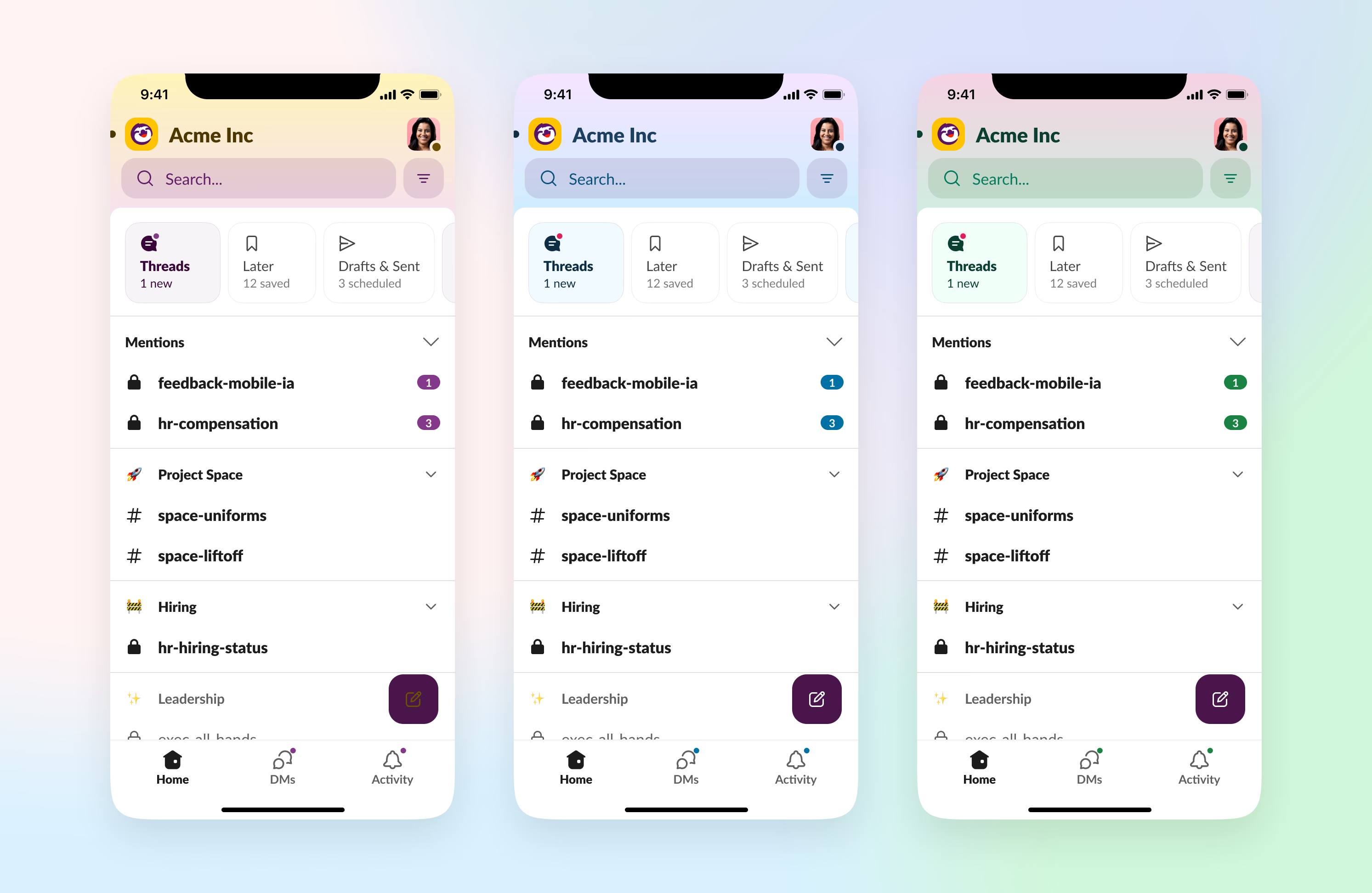 Color System - Light Mode